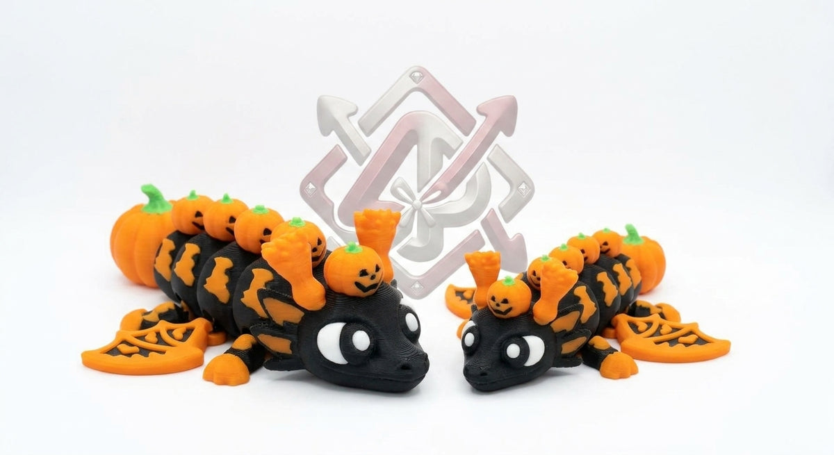 Pumpkin Dragon & Pumpkin Egg
