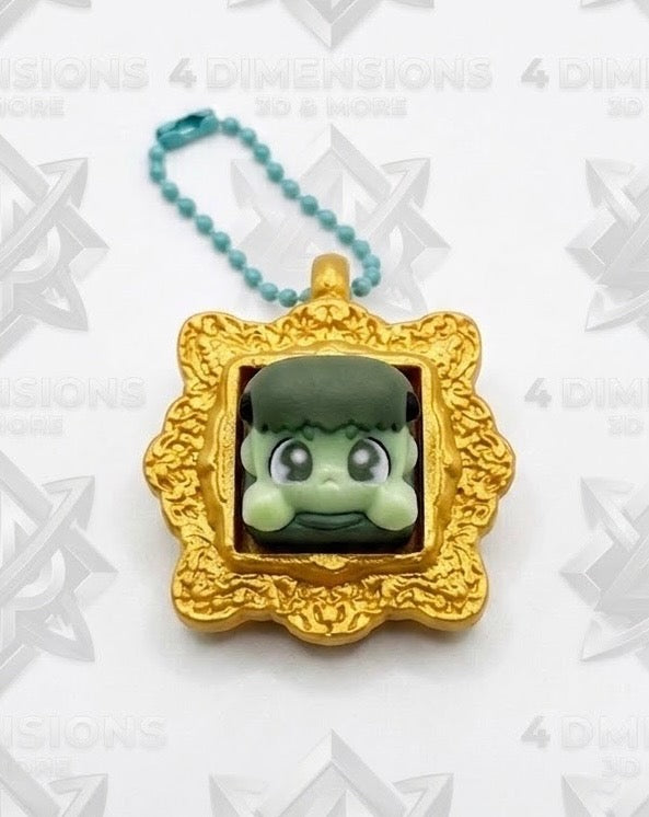 Frankenstein Clicker Keychain