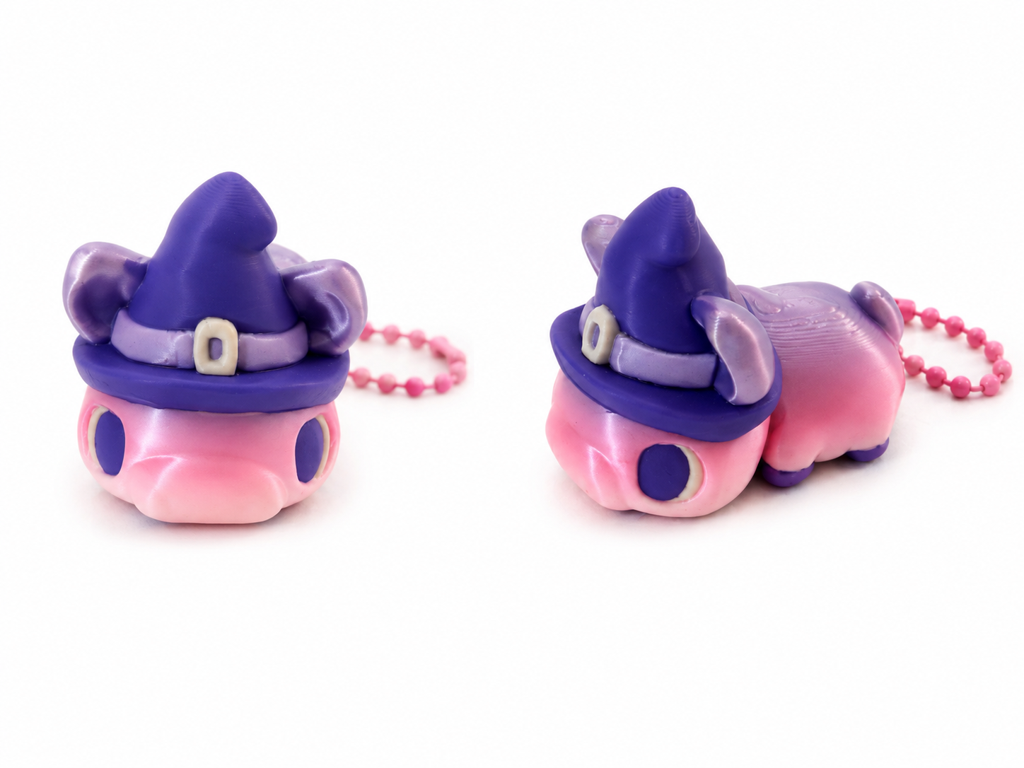 Witchy Pig Boop Keychain