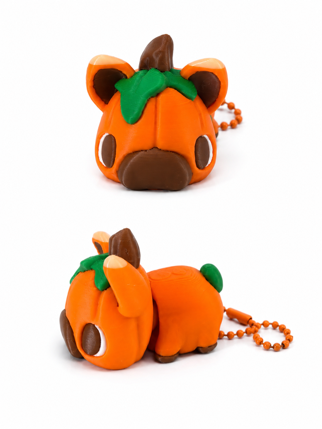Pumpkin Cow Boop Keychain