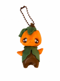 Pumpkin Pixie Keychain