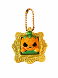 Spooky Jack-o-lantern Clicker Keychain