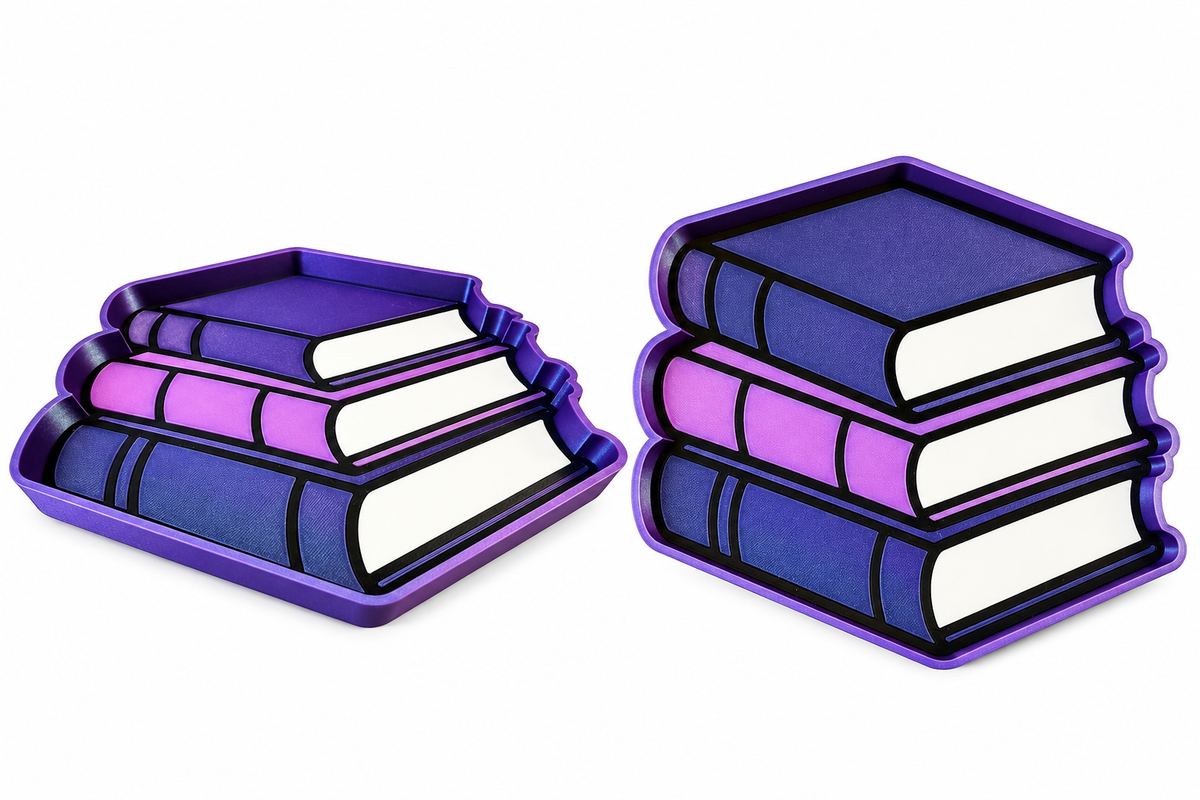 Book Stack Trinket Tray