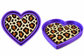 Animal Print Heart Trinket Tray